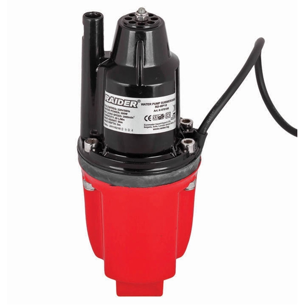 Pompa submersibila RAIDER RD-WP18 070121, apa curata, 300 W, inaltime refulare 7 m, debit maxim 18 l/min, carcasa fonta [1]