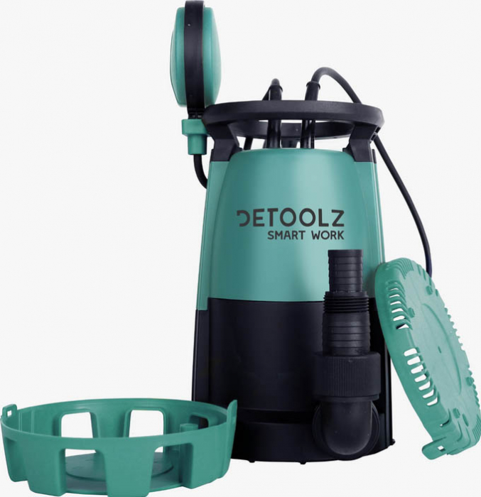 Pompa apa murdara/curata (3 in 1) Detoolz DZ-P101, 500W, 12500 l/h, 1/4 inch, submersibila [1]