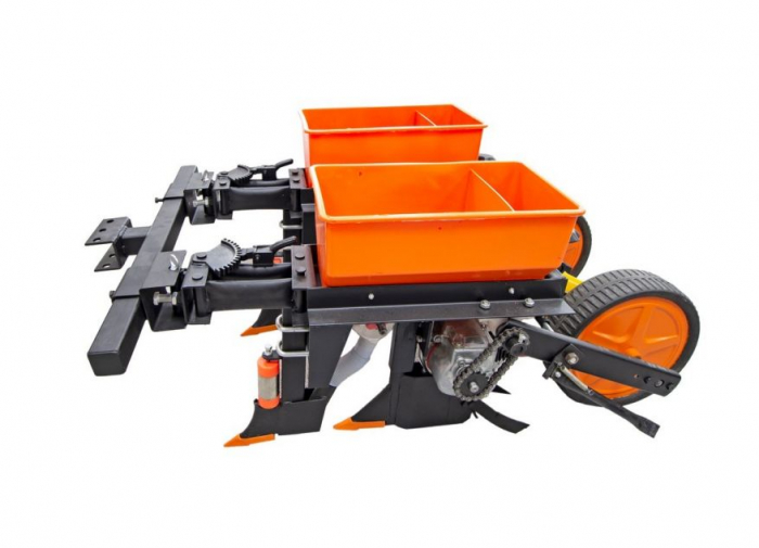 Semanatoare cu fertilizator OMAC SM 2000 SACMC/00202, 2 randuri, pentru motocultoarele OMAC [2]