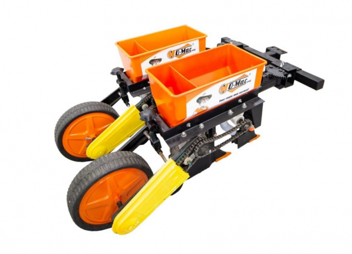 Semanatoare cu fertilizator OMAC SM 2000 SACMC/00202, 2 randuri, pentru motocultoarele OMAC [3]