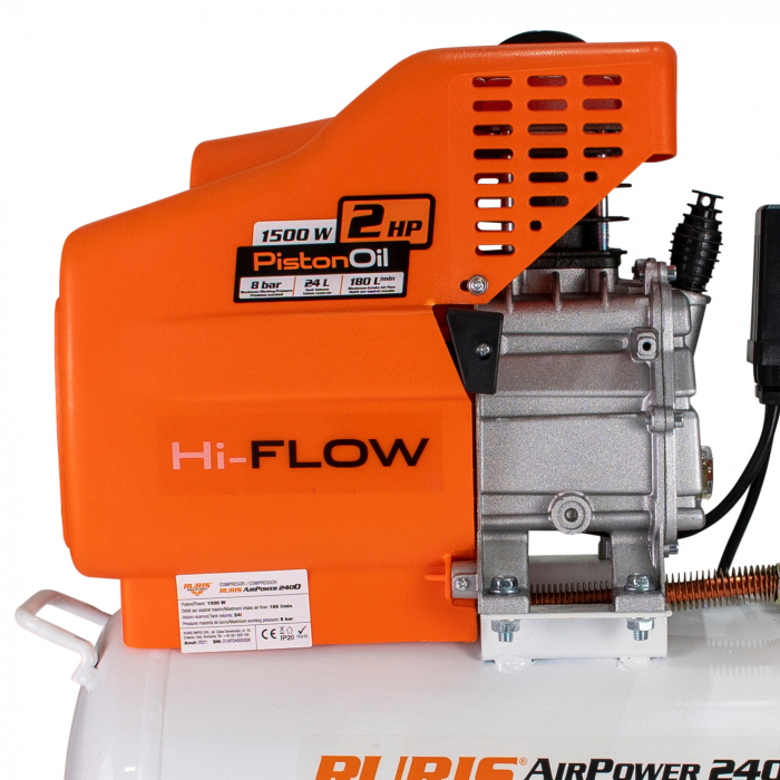 Pachet compresor aer si kit accesorii RURIS AirPower 2400PLUS [2]