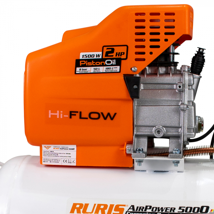 Pachet compresor aer si kit accesorii RURIS AirPower 5000PLUS [2]