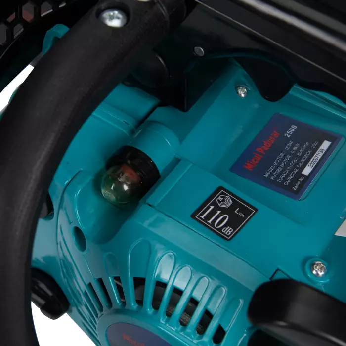 Drujba motofierastrau pentru pomi si constructii 2500 Micul Padurar 1.22CP 2 lanturi pas 3/8 lama 30cm GF-0018 [4]