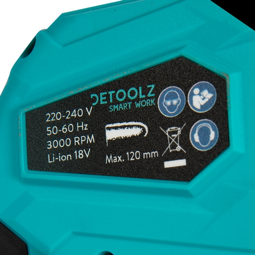 Fierastrau Detoolz, DZ-SE147, 110 mm cu lant si acumulator 18 V 2 Ah [3]