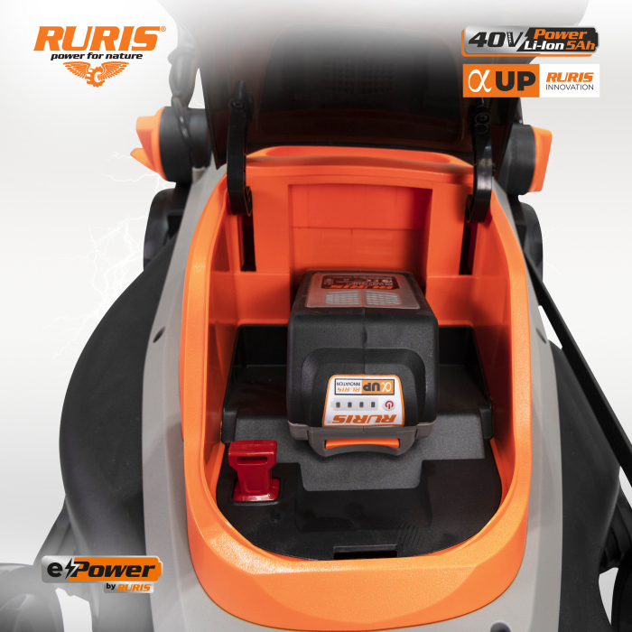 Masina de tuns gazon pe acumulator Ruris RXI4345e [5]