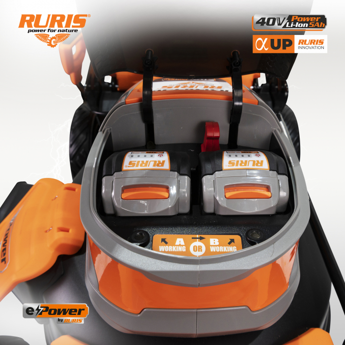 Masina de tuns gazon pe acumulator RURIS RXI4645e [5]
