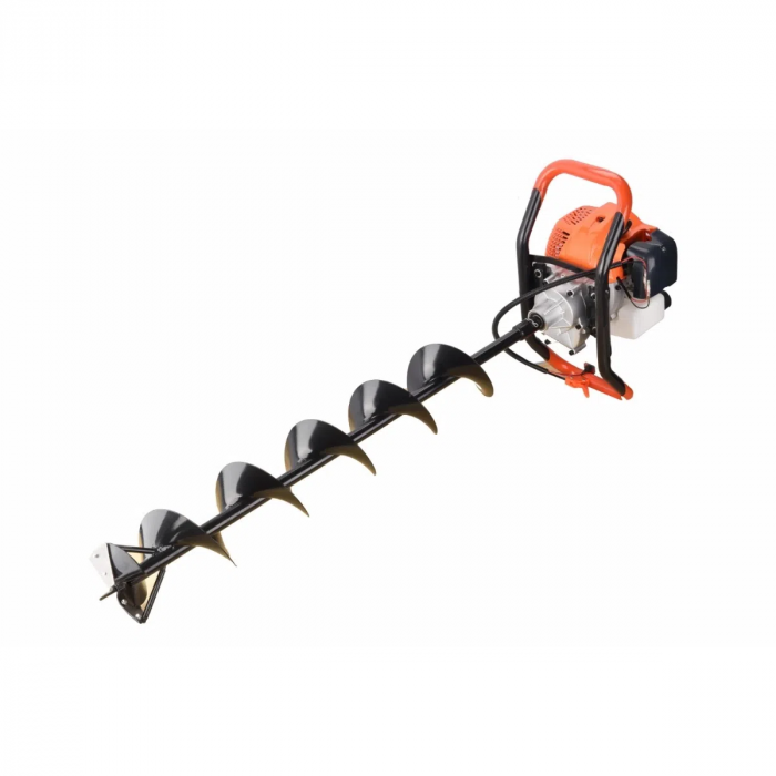 Motoburghiu de pamant WOLFSON® STB-520, 7CP, 3 burghie incluse (100, 150 si 200mm) [1]
