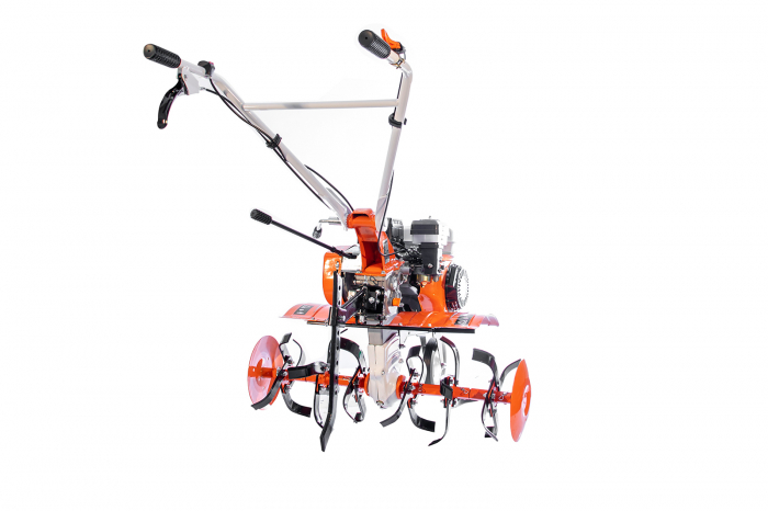 Motosapa DAC 7000ACC1 + roti cauciuc 4.00-8+rarita ajustabila+roti metalice 350 fara manicot+set contragreutati 10kg [16]