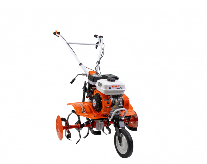 Motosapa DAC 7000ACC1 + roti cauciuc 4.00-8+rarita ajustabila+roti metalice 350 fara manicot+set contragreutati 10kg [9]