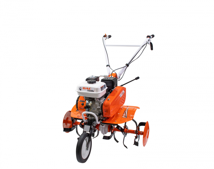 Motosapa DAC 7000ACC1 + roti cauciuc 4.00-8+rarita ajustabila+roti metalice 350 fara manicot+set contragreutati 10kg [7]