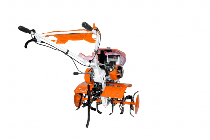 Motosapa RURIS 701KS + roti cauciuc 4.00-8 + plug reversibil rev1 + roti metalice 400 fara manicot [8]