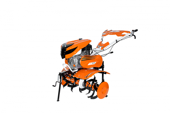 Motosapa RURIS 701KS + roti cauciuc 4.00-8 + plug reversibil rev1 + roti metalice 400 fara manicot [5]