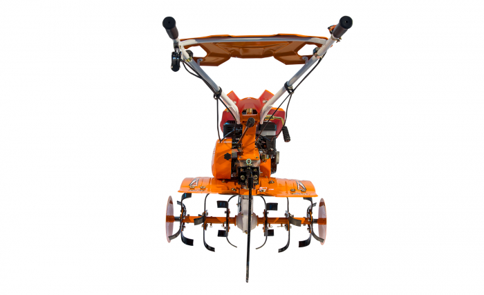 Motosapa RURIS 7500ACC3 + roti cauciuc 4.00-8+rarita ajustabila+plug+adaptor+dispozitiv cartofi+cultivator multifunctional+accesoriu tractat+roti metalice 400 fara manicot [3]