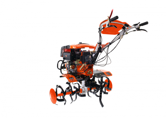 Motosapatoare RURIS 1001KSD + roti cauciuc 5.00-12+plug reversibil rev2+roti metalice 500+set contragreutati 20kg [20]
