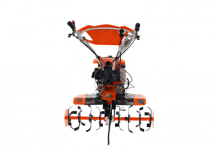 Motosapatoare RURIS 1001KSD + roti cauciuc 5.00-12+plug reversibil rev2+roti metalice 500+set contragreutati 20kg [18]