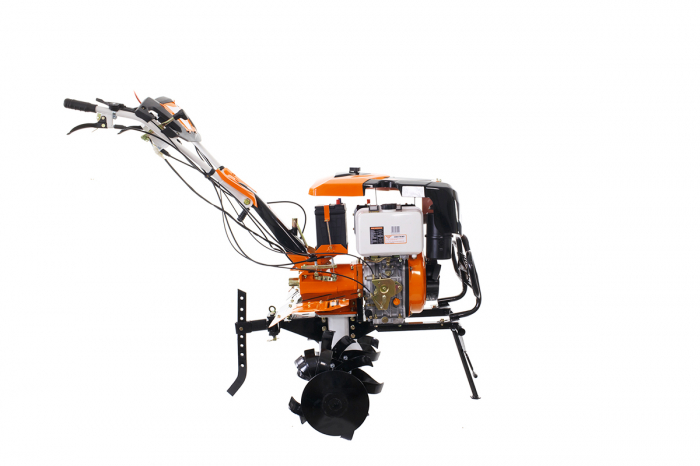 Motosapatoare RURIS 1001KSD + roti cauciuc 5.00-12+plug reversibil rev2+roti metalice 500+set contragreutati 20kg [33]