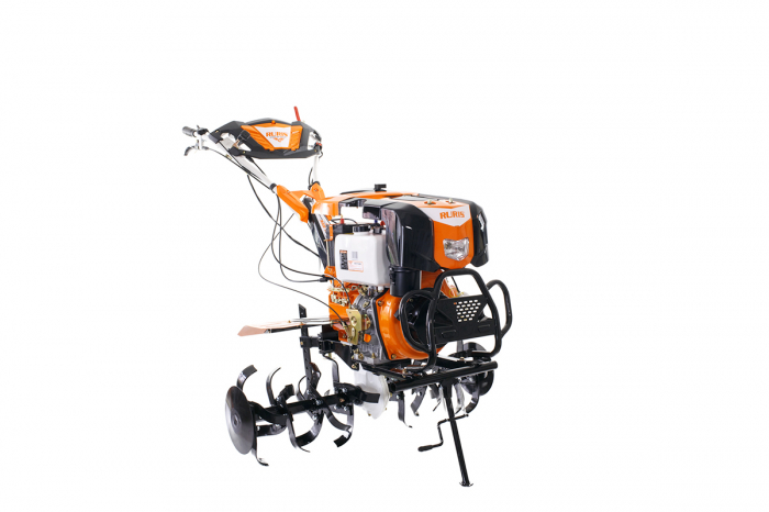 Motosapatoare RURIS 1001KSD + roti cauciuc 5.00-12+plug reversibil rev2+roti metalice 500+set contragreutati 20kg [30]
