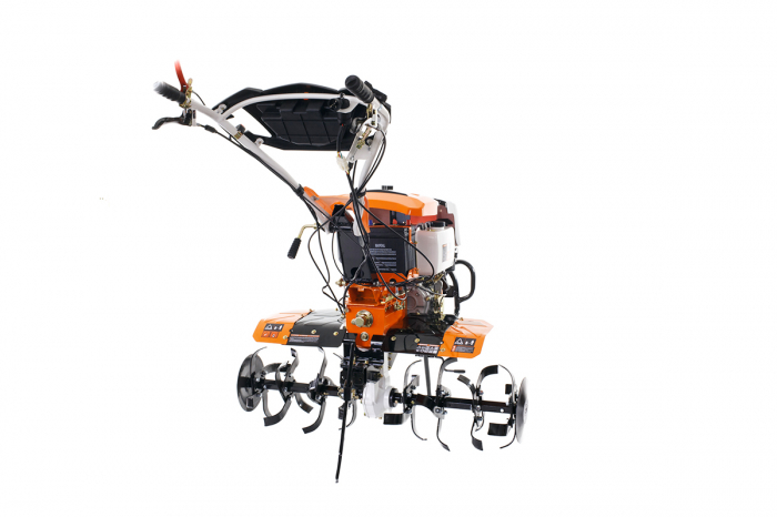 Motosapatoare RURIS 1001KSD + roti cauciuc 5.00-12+plug reversibil rev2+roti metalice 500+set contragreutati 20kg [36]