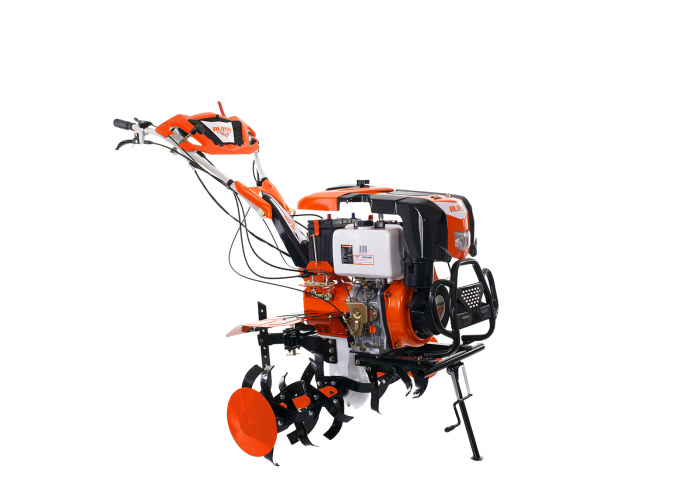 Motosapatoare RURIS 1001KSD + roti cauciuc 5.00-12+plug reversibil rev2+roti metalice 500+set contragreutati 20kg [12]