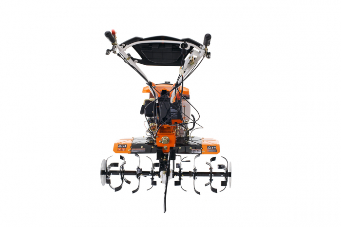 Motosapatoare RURIS 1001KSD + roti cauciuc 5.00-12+plug reversibil rev2+roti metalice 500+set contragreutati 20kg [37]