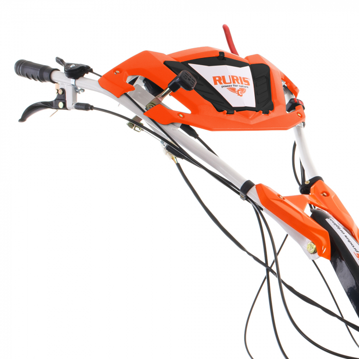 Motosapatoare RURIS 1001KSD + roti cauciuc 5.00-12+plug reversibil rev2+roti metalice 500+set contragreutati 20kg [5]
