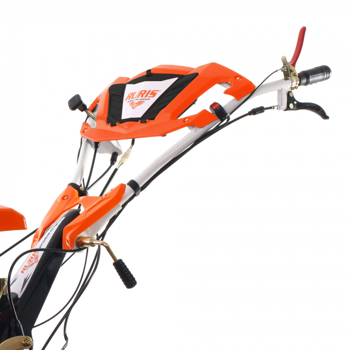 Motosapatoare RURIS 1001KSD + roti cauciuc 5.00-12+plug reversibil rev2+roti metalice 500+set contragreutati 20kg [4]