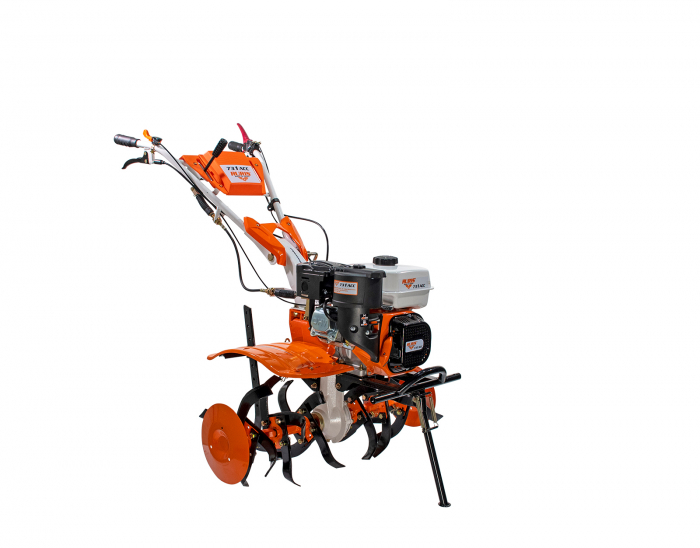 Motosapatoare RURIS 731ACC1 + roti cauciuc 5.00-8+rarita+plug+adaptor+dispozitiv scos cartofi+roti metalice 400 fara manicot+cultivator+set contragreutati 10kg [13]