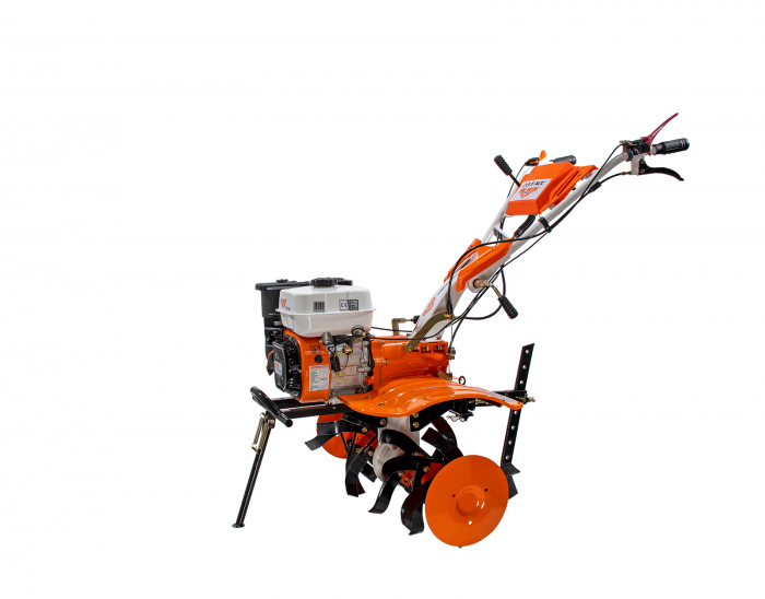 Motosapatoare RURIS 731ACC1 + roti cauciuc 5.00-8+rarita+plug+adaptor+dispozitiv scos cartofi+roti metalice 400 fara manicot+cultivator+set contragreutati 10kg [24]