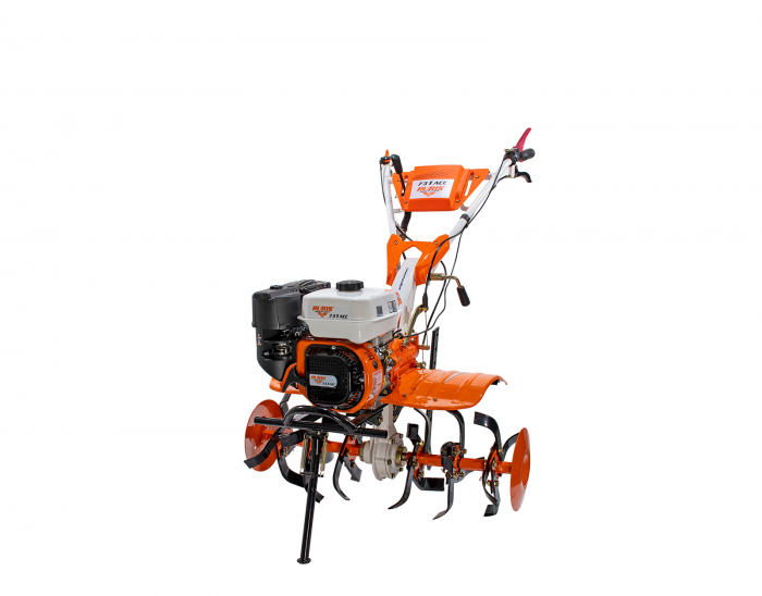 Motosapatoare RURIS 731ACC1 + roti cauciuc 5.00-8+rarita+plug+adaptor+dispozitiv scos cartofi+roti metalice 400 fara manicot+cultivator+set contragreutati 10kg [10]
