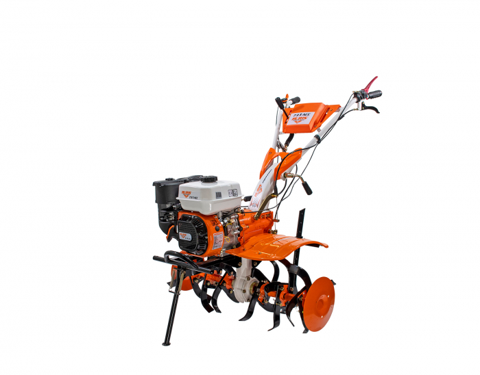 Motosapatoare RURIS 731ACC1 + roti cauciuc 5.00-8+rarita+plug+adaptor+dispozitiv scos cartofi+roti metalice 400 fara manicot+cultivator+set contragreutati 10kg [25]