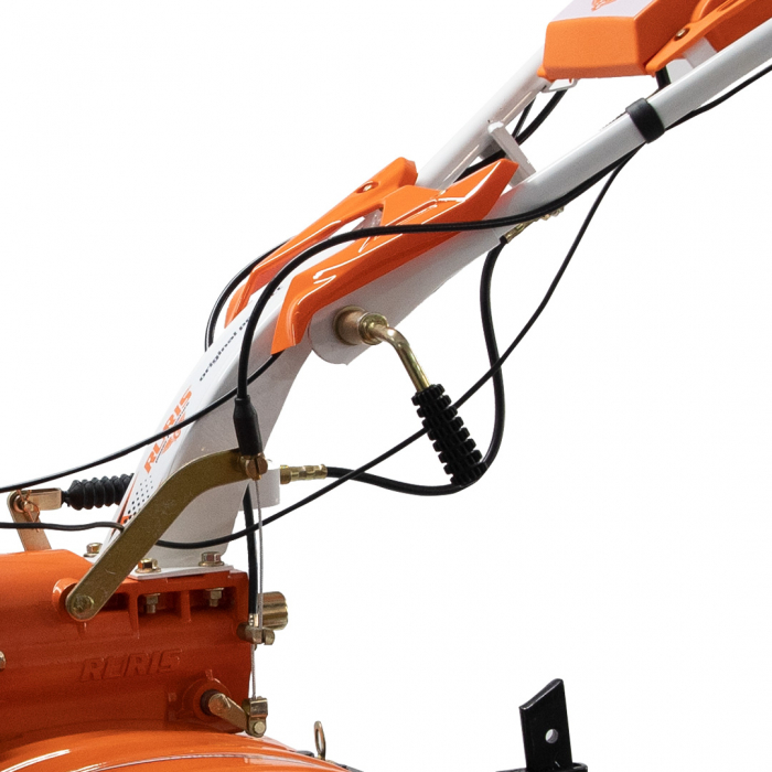 Motosapatoare RURIS 731ACC1 + roti cauciuc 5.00-8+rarita+plug+adaptor+dispozitiv scos cartofi+roti metalice 400 fara manicot+cultivator+set contragreutati 10kg [28]
