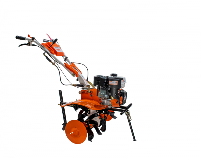 Motosapatoare RURIS 731ACC1 + roti cauciuc 5.00-8+rarita+plug+adaptor+dispozitiv scos cartofi+roti metalice 400 fara manicot+cultivator+set contragreutati 10kg [14]