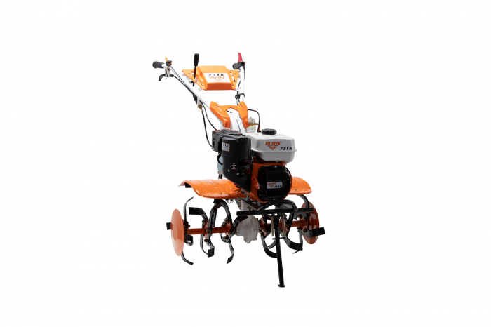 Motosapatoare RURIS 731ACC1 + roti cauciuc 5.00-8+rarita+plug+adaptor+dispozitiv scos cartofi+roti metalice 400 fara manicot+cultivator+set contragreutati 10kg [8]