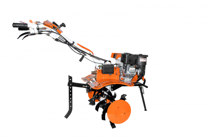 Motosapatoare RURIS 732ACC + roti cauciuc 5.00-8 + rarita + plug + adaptor + dispozitiv scos cartofi + roti metalice 400 fara manicot + cultivator [14]