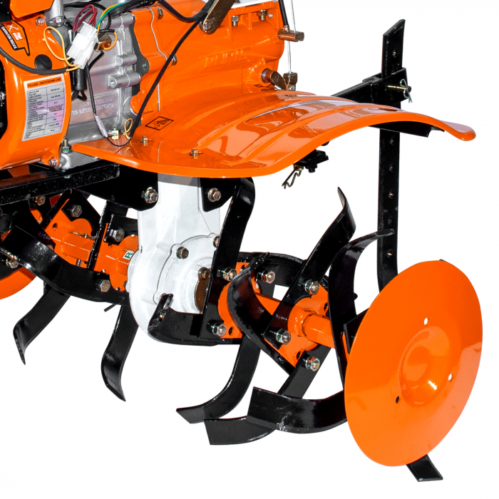Motosapatoare RURIS 732ACC + roti cauciuc 5.00-8 + rarita + plug + adaptor + dispozitiv scos cartofi + roti metalice 400 fara manicot + cultivator [3]