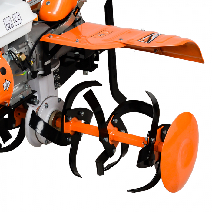 Motosapatoare RURIS 753K + roti cauciuc 5.00-8+plug+adaptor+roti metalice 350 fara manicot+set contragreutati 10kg [28]