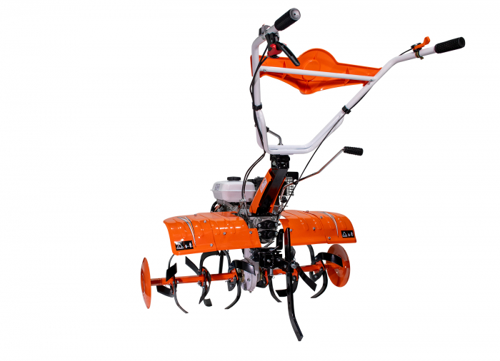 Motosapatoare RURIS 753K + roti cauciuc 5.00-8+plug+adaptor+roti metalice 350 fara manicot+set contragreutati 10kg [19]
