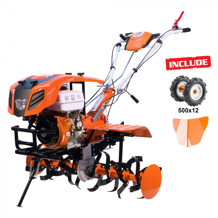 Motosapatoare RURIS 915K + roti cauciuc 5.00-12+rarita+set contragreutati 20kg [1]