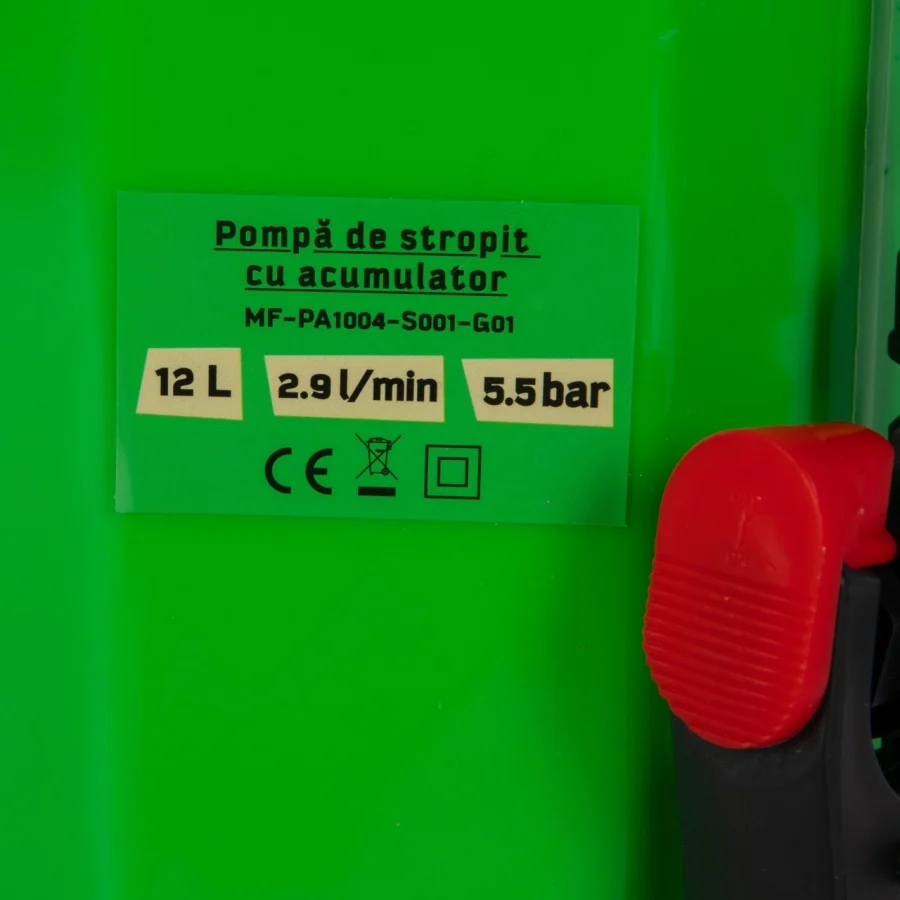 Pompa de stropit cu acumulator, Micul Fermier 12L [4]