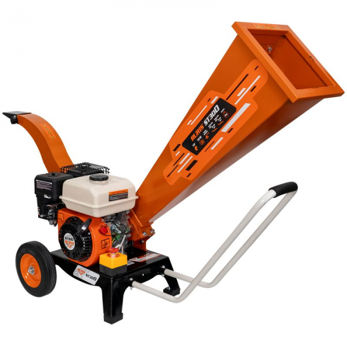 Tocator de crengi si resturi vegetale RURIS ST300 300TS2022, motor benzina, 212 CC, 7 CP, diametru maxim tocare 60 mm [1]