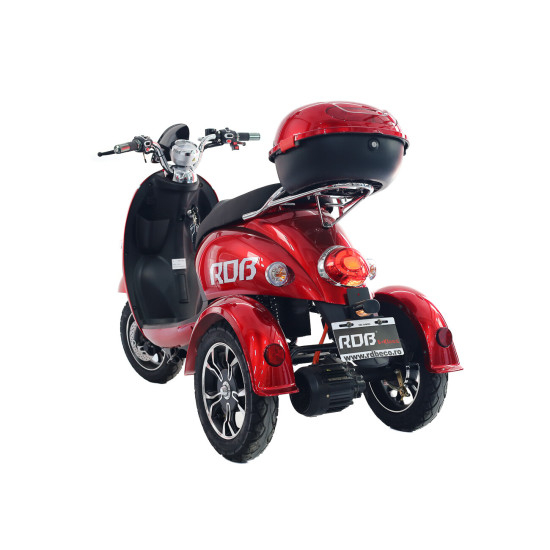 Tricicletă electrică RDB E-KLASS, 800 W, fără permis, model 2022, 25 km/h [4]