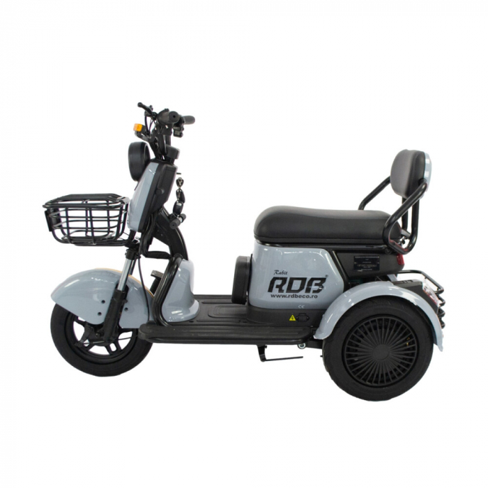 Tricicleta electrica RDB Rabbit, 1000W, 25 km/h, fara permis [4]