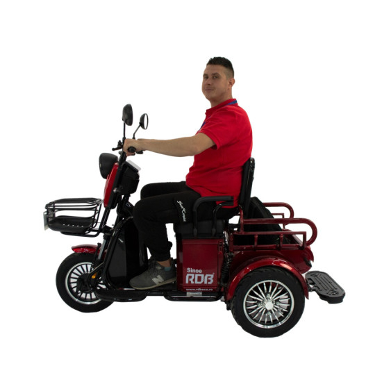 Tricicleta electrica RDB Sinoe fara permis, 500W, 2022, 25 km/h [6]
