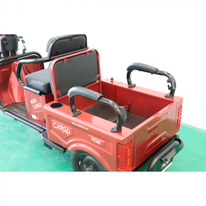 Triciclu Electric RDB CARGO, fara permis, 1800W, 25km/h [6]