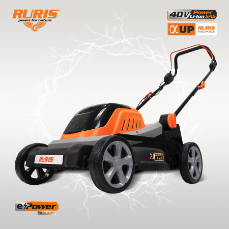 Masina de tuns gazon pe acumulator Ruris RXI4345e [7]