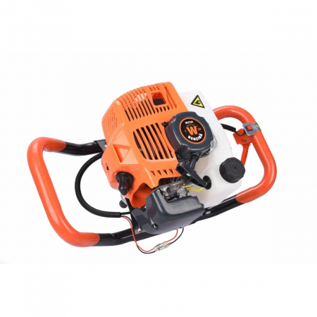 Motoburghiu de pamant WOLFSON® STB-520, 7CP, 3 burghie incluse (100, 150 si 200mm) [2]