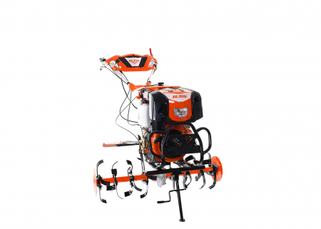 Motosapatoare RURIS 1001KSD + roti cauciuc 5.00-12+plug reversibil rev2+roti metalice 500+set contragreutati 20kg [9]