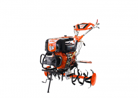 Motosapatoare RURIS 1001KSD + roti cauciuc 5.00-12+plug reversibil rev2+roti metalice 500+set contragreutati 20kg [24]
