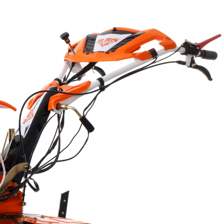Motosapatoare RURIS 1001KSD + roti cauciuc 5.00-12+plug reversibil rev2+roti metalice 500+set contragreutati 20kg [46]