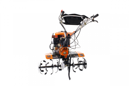 Motosapatoare RURIS 1001KSD + roti cauciuc 5.00-12+plug reversibil rev2+roti metalice 500+set contragreutati 20kg [37]
